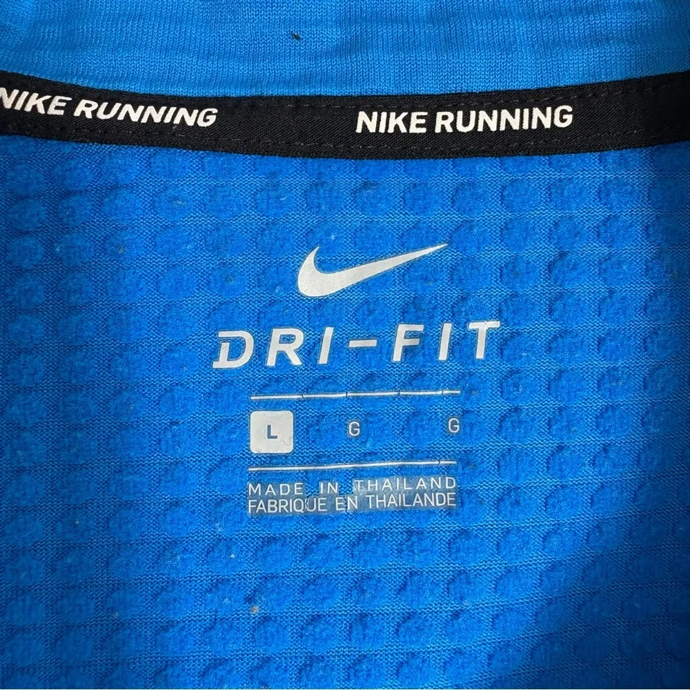 NIKE Men's Dri-Fit Therma-Sphere Element 1/2 Zip Red/Blue/Black Size L—Lot of 3 - Picture 12 of 16